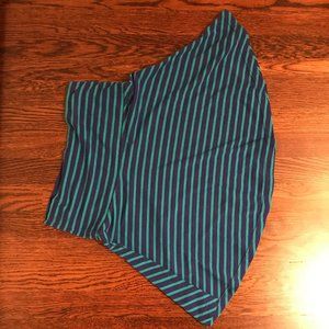 No Boundaries Striped Skater Skirt